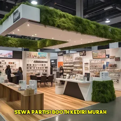 sewa partisi booth kediri murah